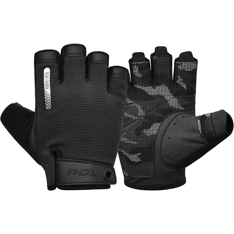 RDX T2 Weightlifting Half Finger Gym Gloves