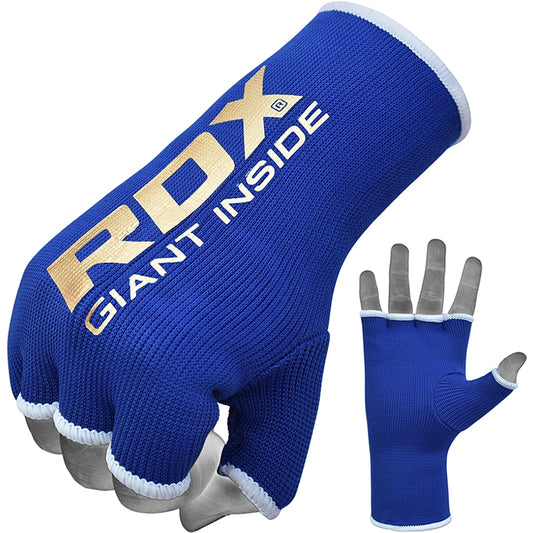 RDX HY Inner Gloves Elasticated Half Finger for Boxing, MMA Knuckle Protection OEKO-TEXÂ®Â Standard 100 certified