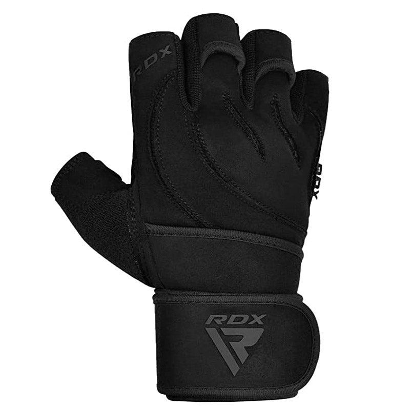 RDX L4 Open Finger Weightlifting Gym Gloves